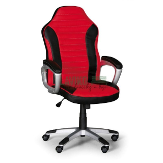Kancelářská židle VELVET, červená