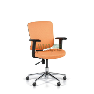 Kancelářská židle HELGA, oranžová