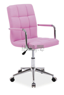 Kancelářská židle QUEENY, růžová