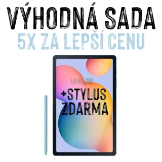 VÝHODNÁ SADA - 5x Tablet Samsung Galaxy Tab S6 Lite WiFi, modrý, stylus ZDARMA