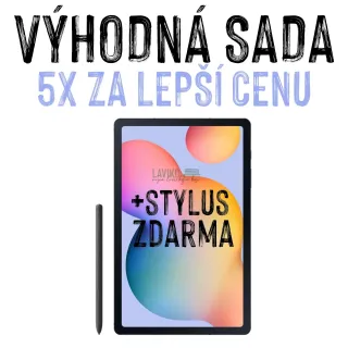 VÝHODNÁ SADA - 5x Tablet Samsung Galaxy Tab S6 Lite WiFi, šedý, stylus ZDARMA
