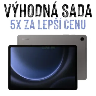 VÝHODNÁ SADA - 5x Tablet Samsung Galaxy Tab S9 FE, 6GB/128GB, šedá