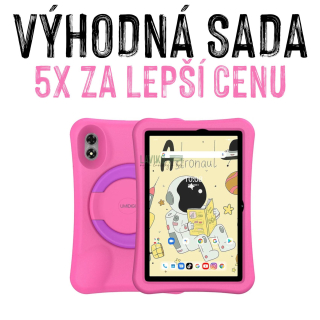 VÝHODNÁ SADA - 5x Tablet Umidigi G1 Tab Kids, 4GB/64GB, růžový
