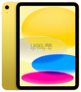 Tablet iPad 10.9" 64GB / 256GB, WiFi, Žlutý 2022