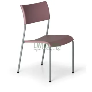 Jídelní židle FREA, růžová
