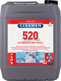 CLEAMEN 520 dezinfekce a mytí ploch, 5 litrů
