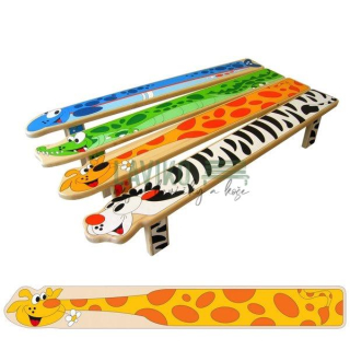 Dětská lavička žirafa ŽOFINKA