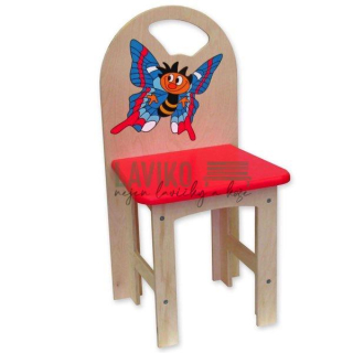 Dětská židlička motýlek EMÍLEK