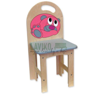 Dětská židlička méďa BÉĎA