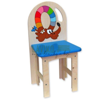 Dětská židlička pejsek HONEJSEK