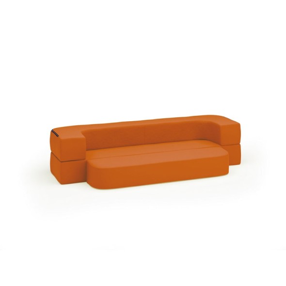 Dětská rozkládací pohovka VESNA, oranžová