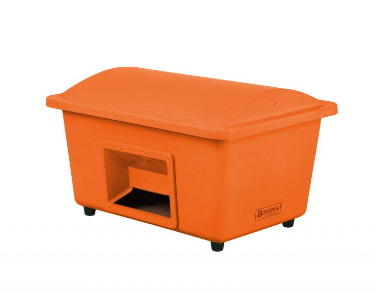 Nádoba na posyp SEBA, 550 litrů, oranžová