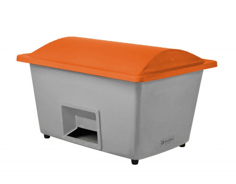 Nádoba na posyp SEBA, 1100 litrů, oranžová