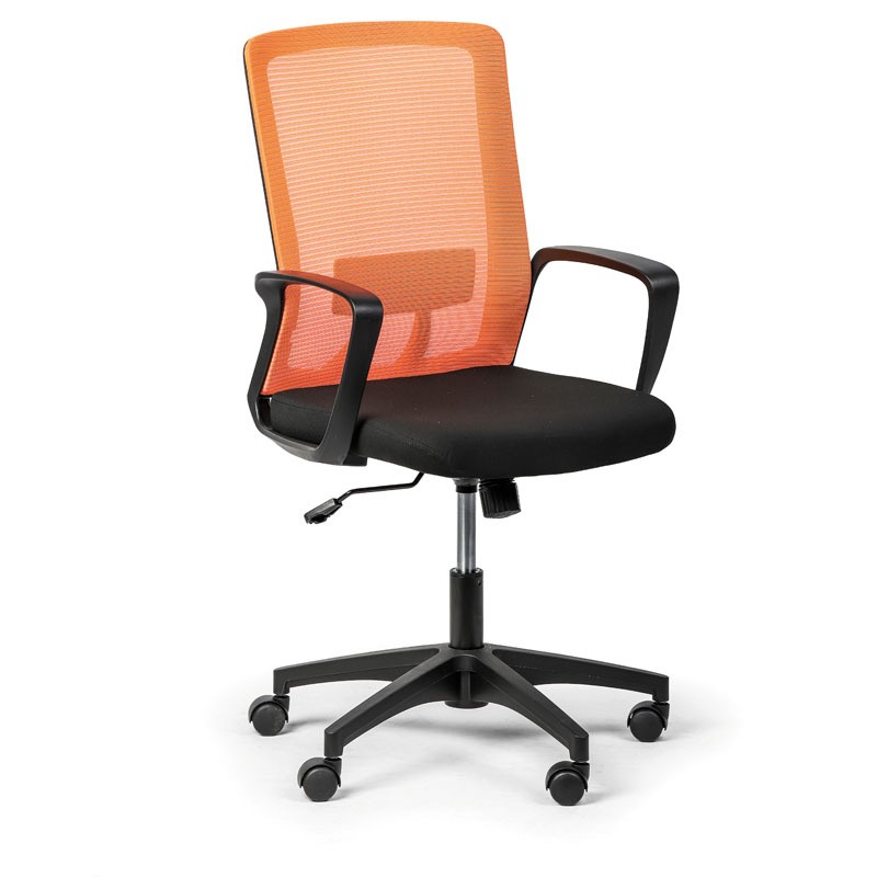 Kancelářská židle BASSO, oranžová