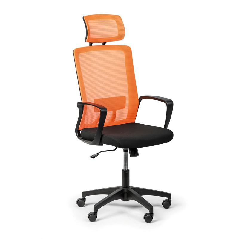 Kancelářská židle BARACA, oranžová