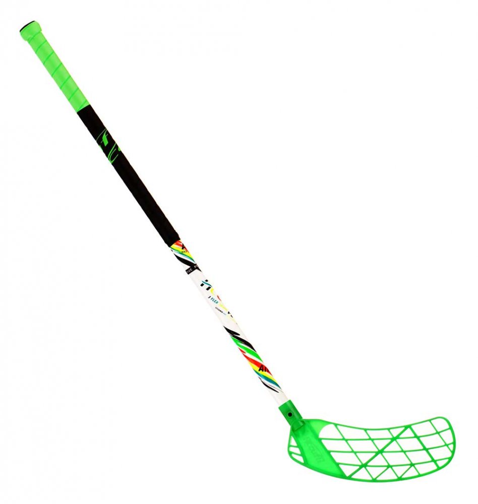 Florbalová hůl Accufli AirTek A80 Zelená, 80 cm