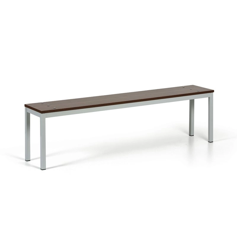 Šatní lavička PORTO, 150 cm, ořech