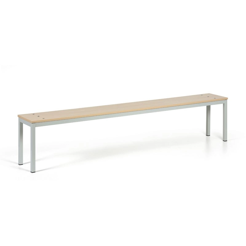Šatní lavička PORTO, 200 cm, bříza