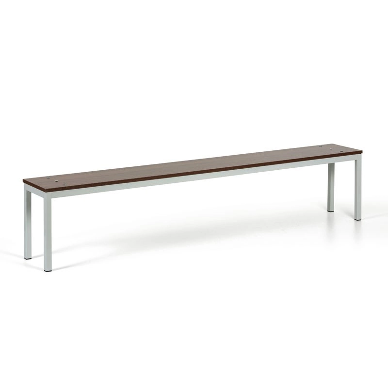 Šatní lavička PORTO, 200 cm, ořech