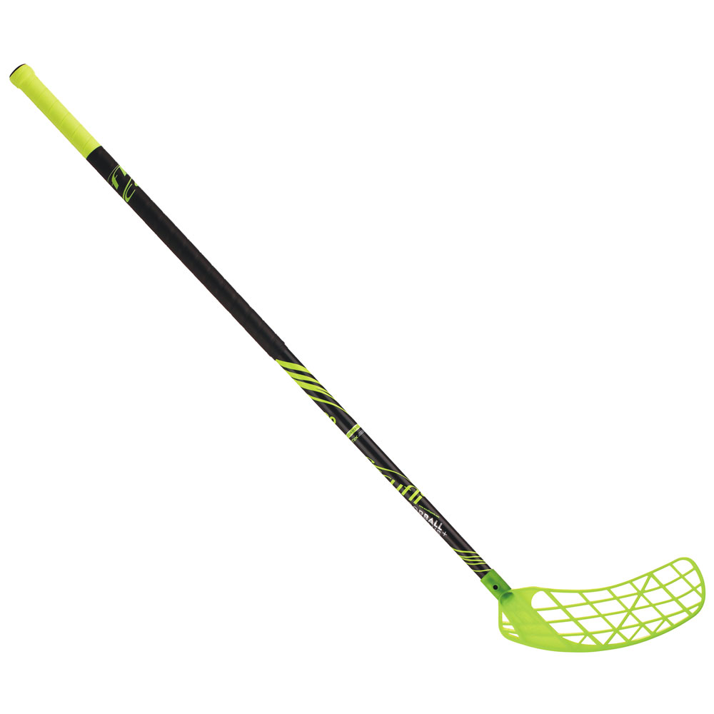 Florbalová hůl Accufli AirTek A100 Žlutá, 100 cm