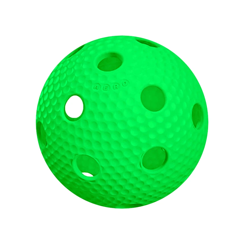 Florbalový míček SALMING AERO+, zelená