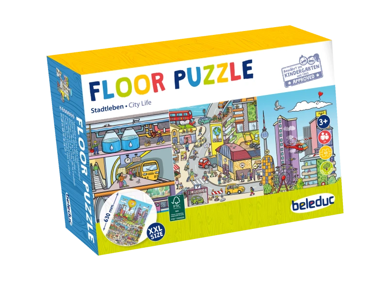 Beleduc Puzzle Městský život