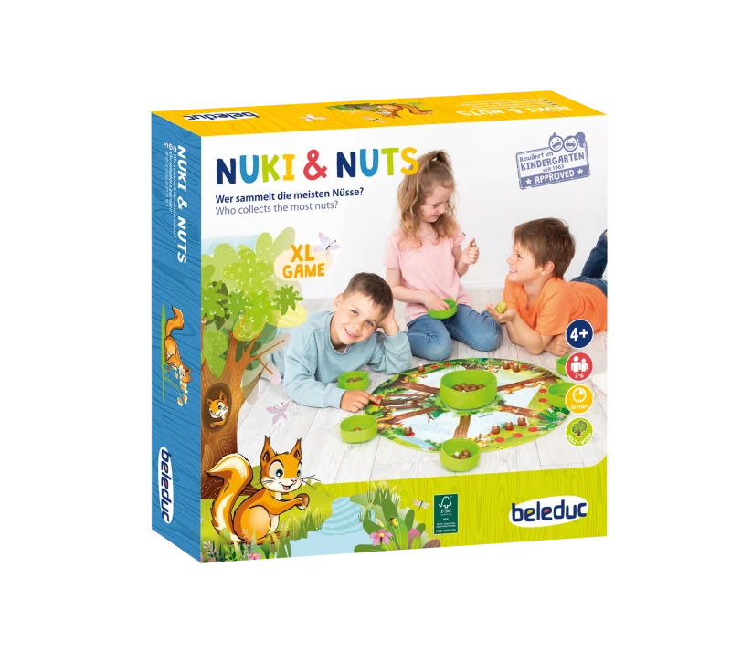 Beleduc Stolní hra Nuki & oříšky