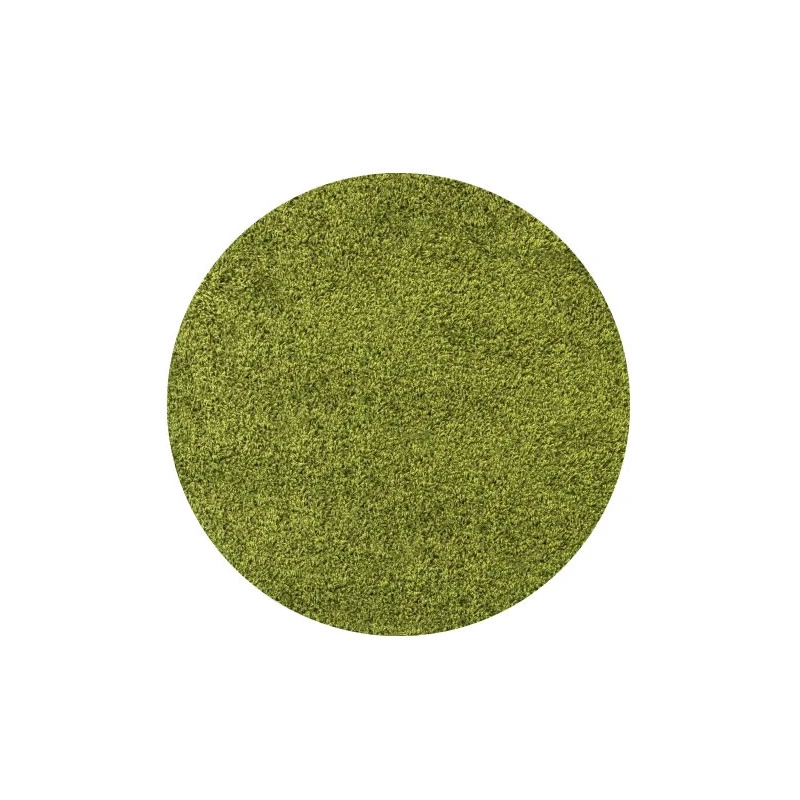 Kusový koberec Life Shaggy 1500 green kruh