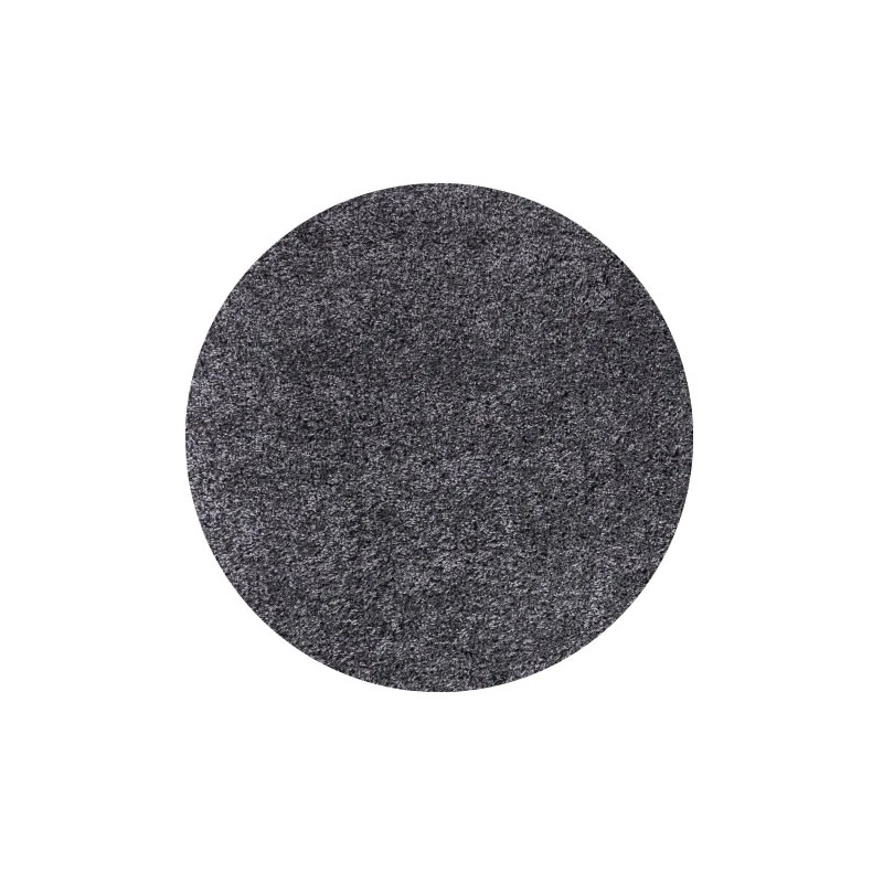 Kusový koberec Life Shaggy 1500 grey kruh