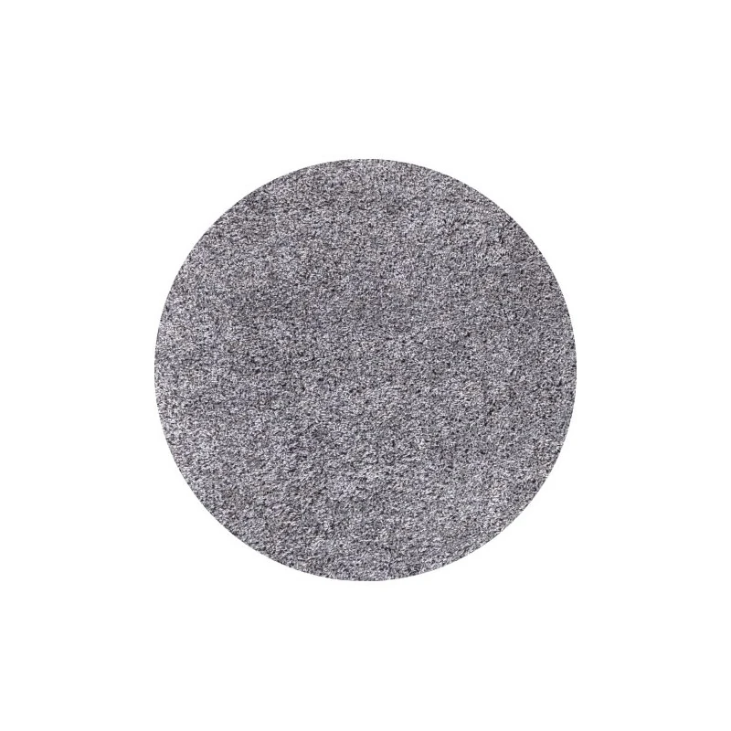 Kusový koberec Life Shaggy 1500 light grey kruh