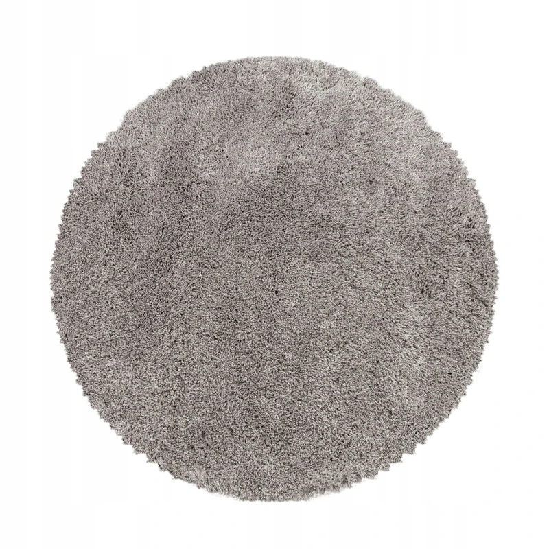 Kusový koberec Fluffy Shaggy 3500 beige kruh