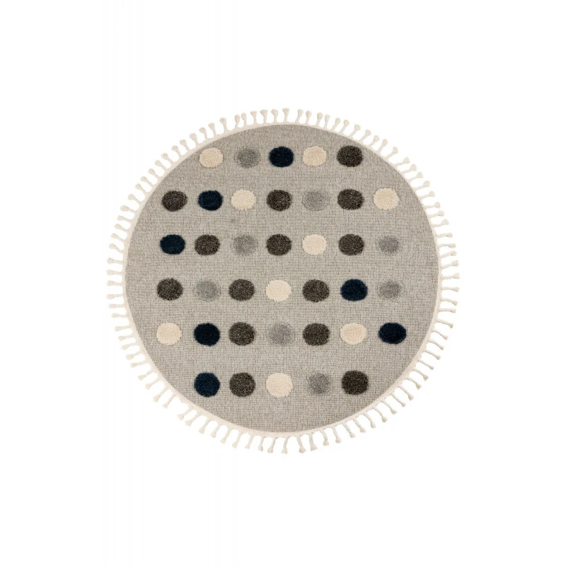 Dětský kusový koberec My Fano 394 Dots kruh