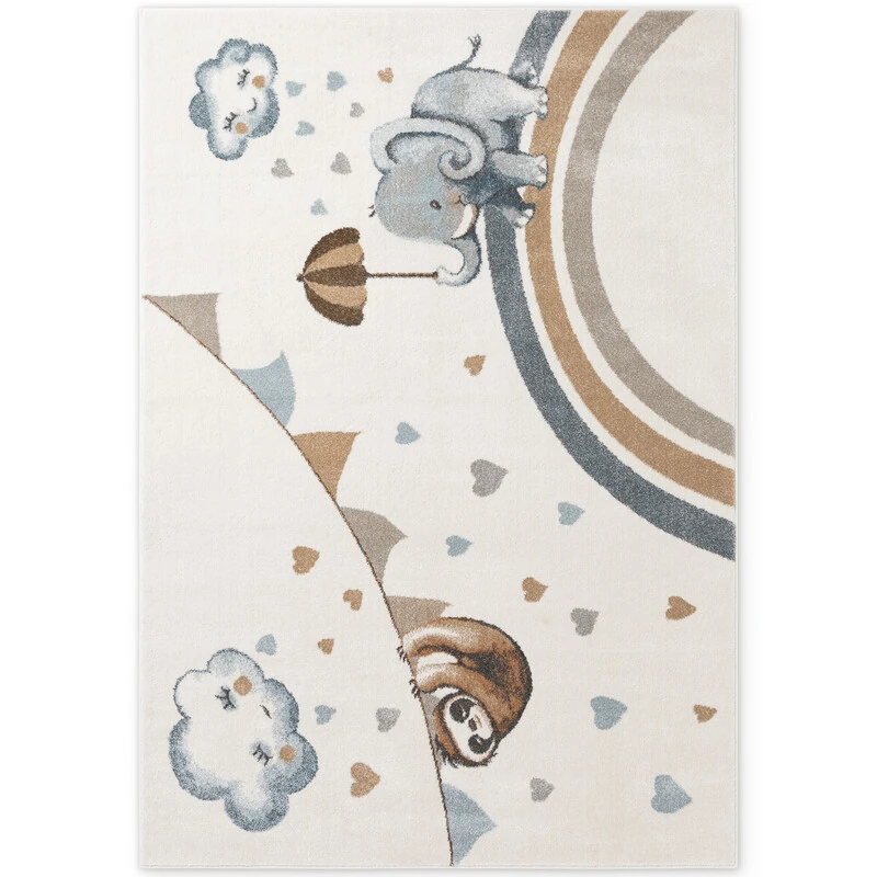 Dětský kusový koberec Villeroy & Boch Boho Kids 106306 Cream Multicolor