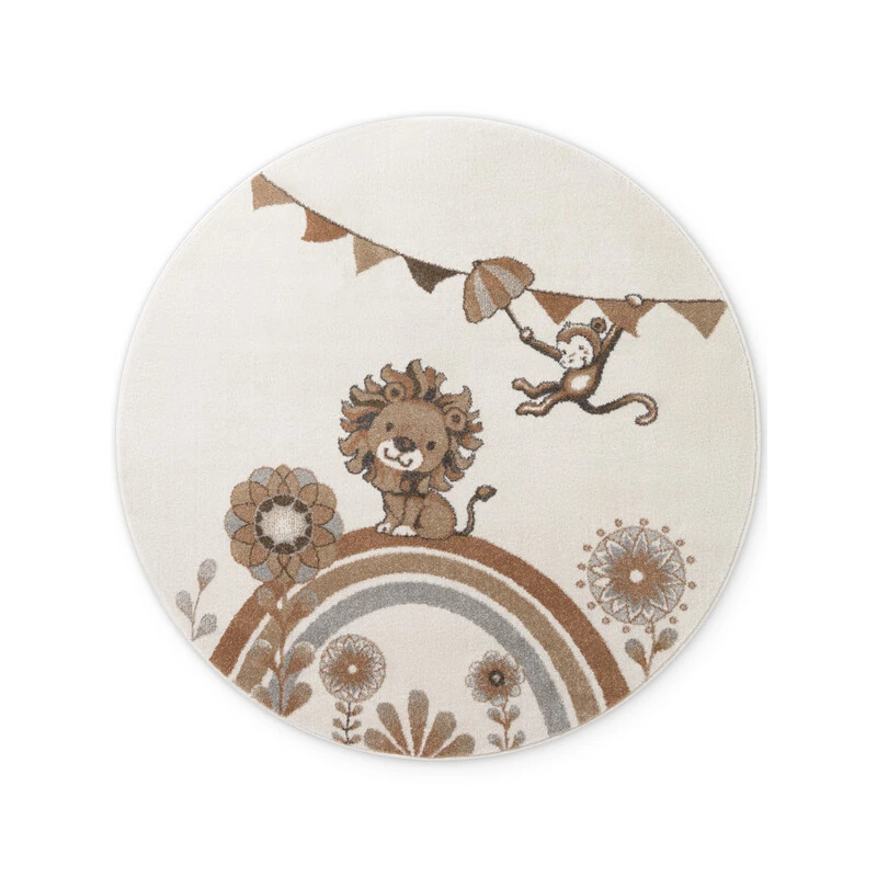 Dětský kusový koberec Villeroy & Boch Boho Kids 106307 Cream Multicolor kruh