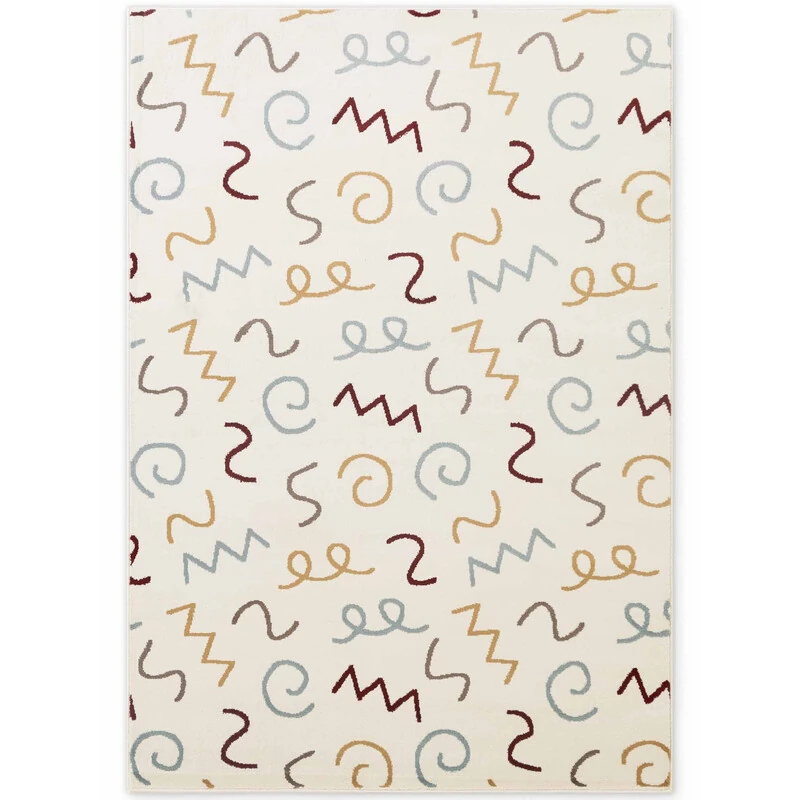 Dětský koberec Adventures 106422 Cream Multicolor