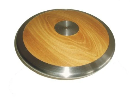 Atletický disk SEDCO dřevo–chrom – hmotnosti 0,75 až 2 kg