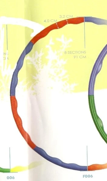 Cvičební obruč Dynamic 91 cm, 0,9 kg