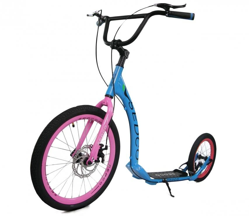 Koloběžka Sedco ACTIN 20/16 modro-růžová