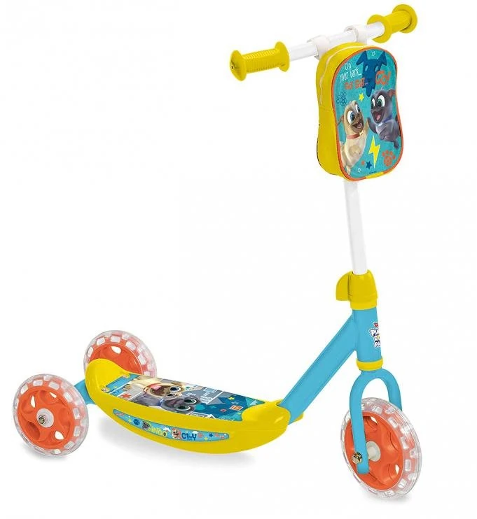 Koloběžka - trojkolka MONDO MY FIRST SCOOTER Bingo and Rolly