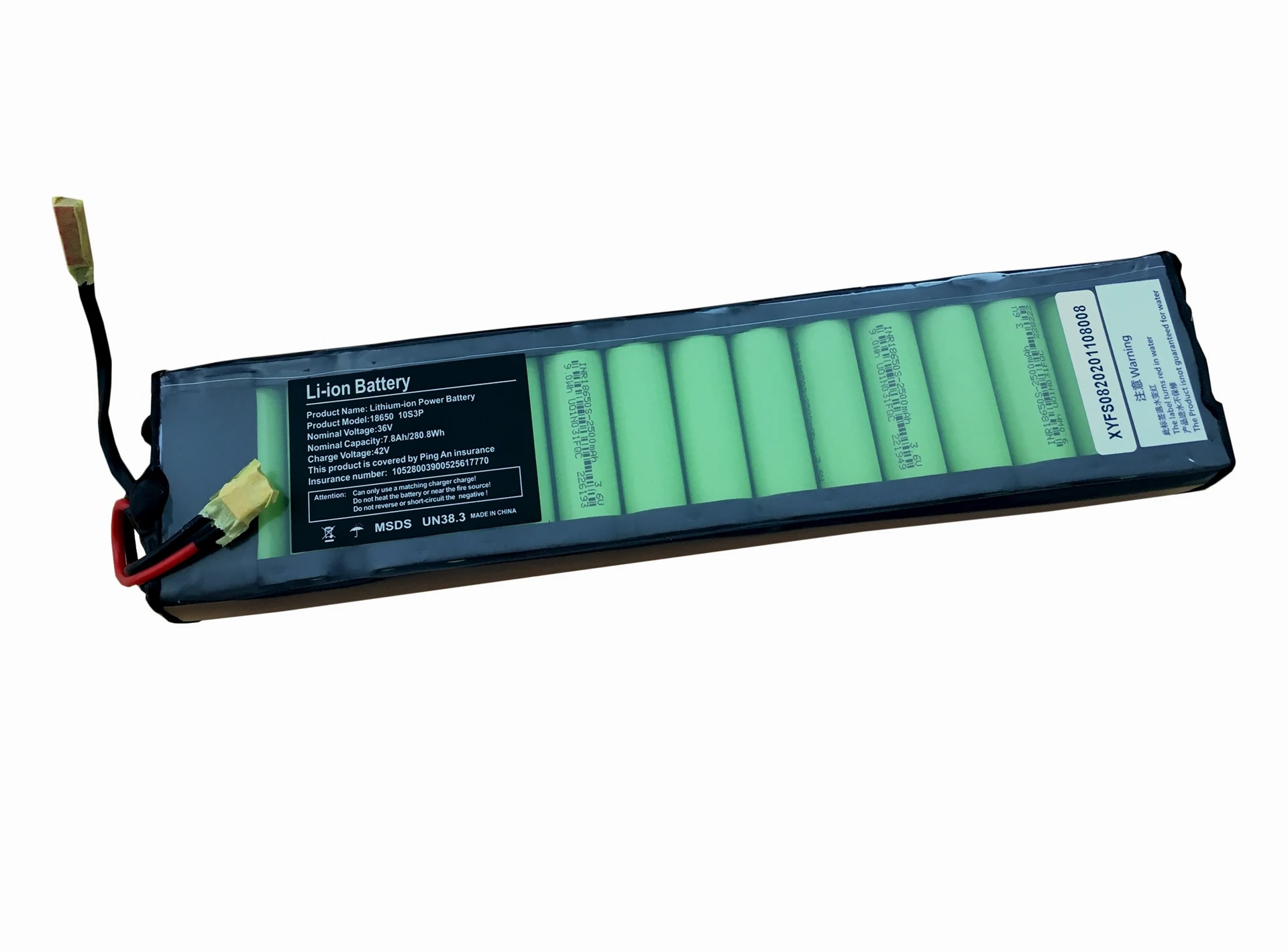 Náhradní BATERIE k elektrokoloběžce Xia FS 08 Style