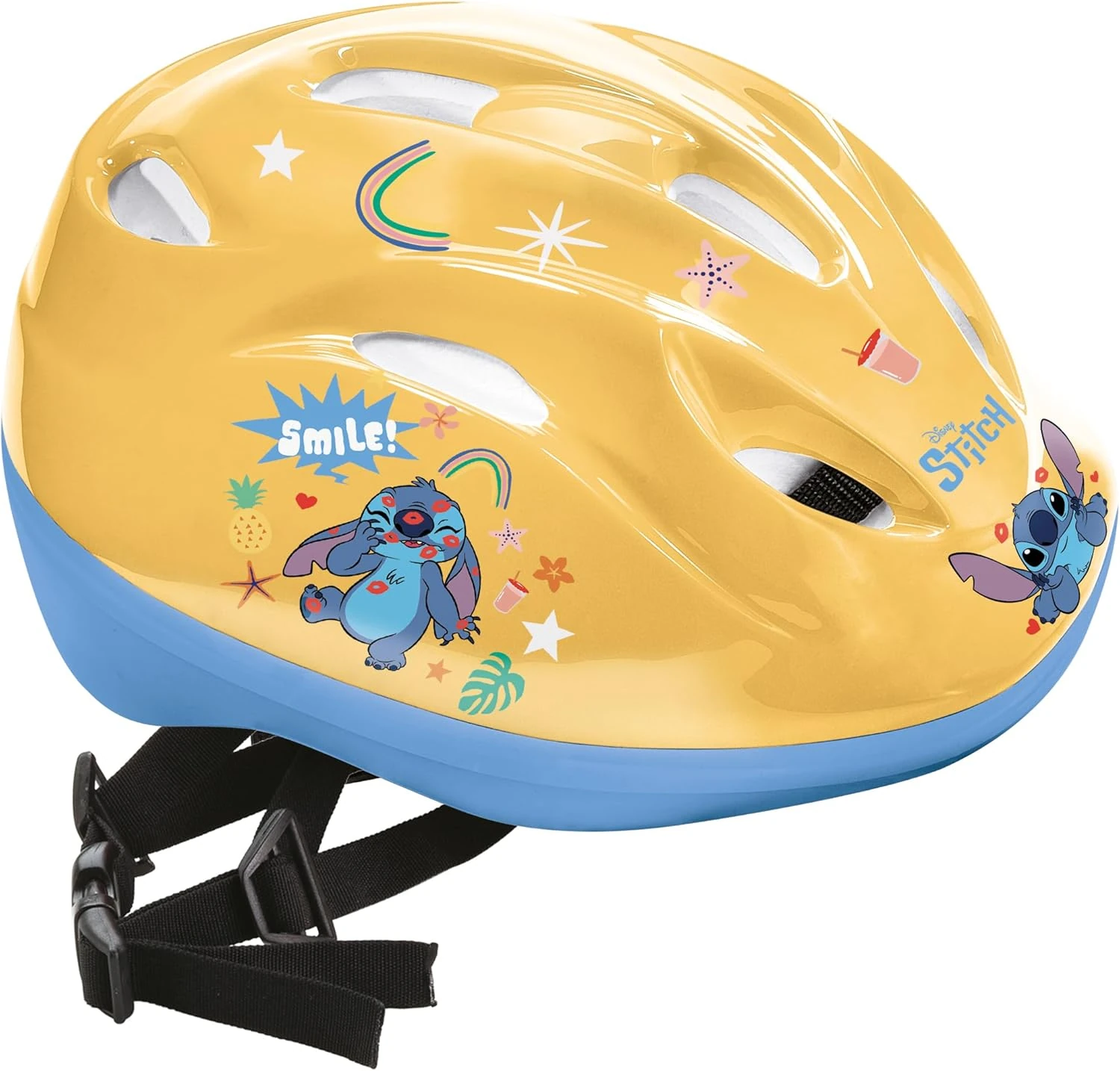Dětská cyklistická přilba MONDO Stitch, M, 52–56 cm