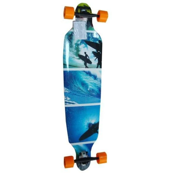 Longboard SPARTAN DROP SHAPE BLUE