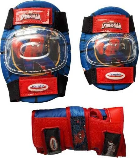 Dětské chrániče - sada Spartan Spiderman XS/S